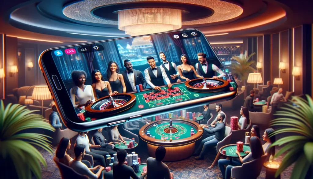 Canlı Casino Lobisi - Bethand Görseli